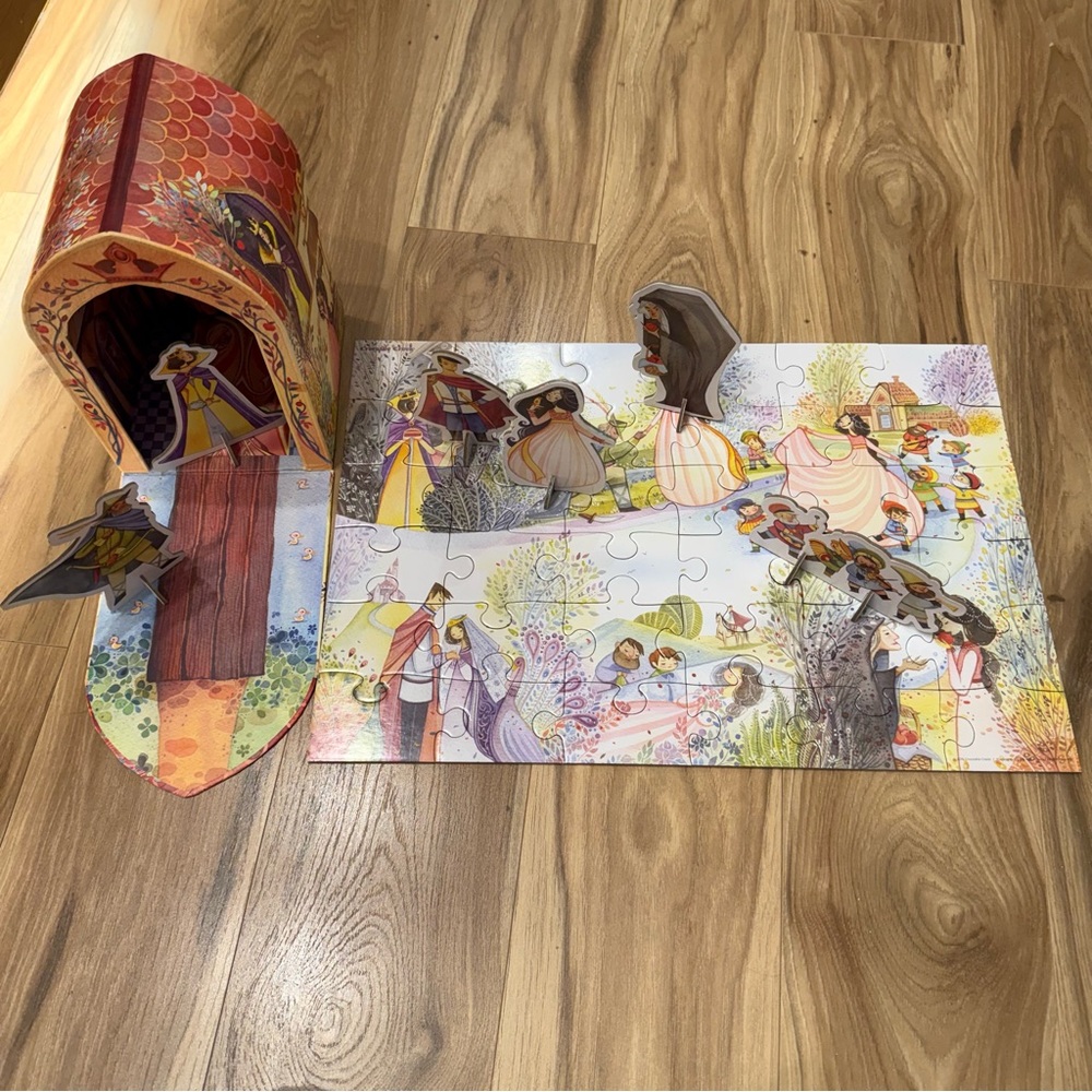 Fairy Tale Castle Puzzle Play Set- Sleeping Beauty
